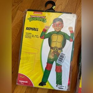Nickelodeon TMNT Raphael Toddler Costume - Green and Red 3-4T